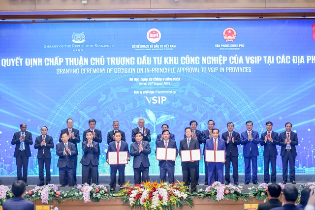 Việt Nam, Singapore khởi công, chấp thuận đầu tư 5 dự án VSIP mới - Ảnh 8.
