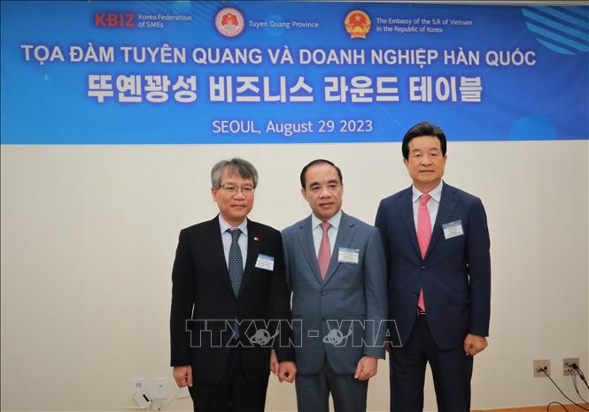 Tỉnh Tuyên Quang nỗ lực thu hút doanh nghiệp Hàn Quốc - Ảnh 1.