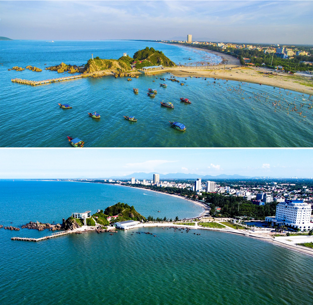 Có một hòn đảo với hình dáng như con cóc hướng về biển khơi, từng là nơi ngắm cảnh của vị vua cuối cùng ở Việt Nam - Ảnh 1.