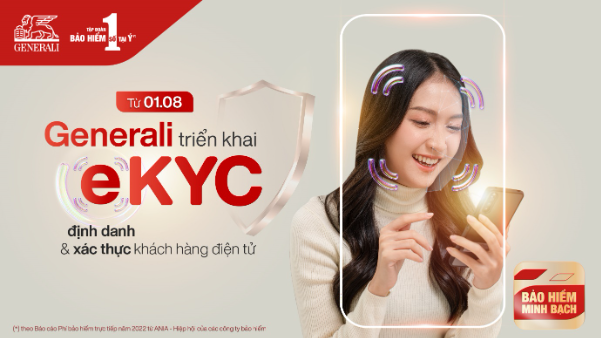 Generali thực hiện chiến lược Bảo Hiểm Minh Bạch thông qua việc ra mắt e-KYC - Ảnh 1.