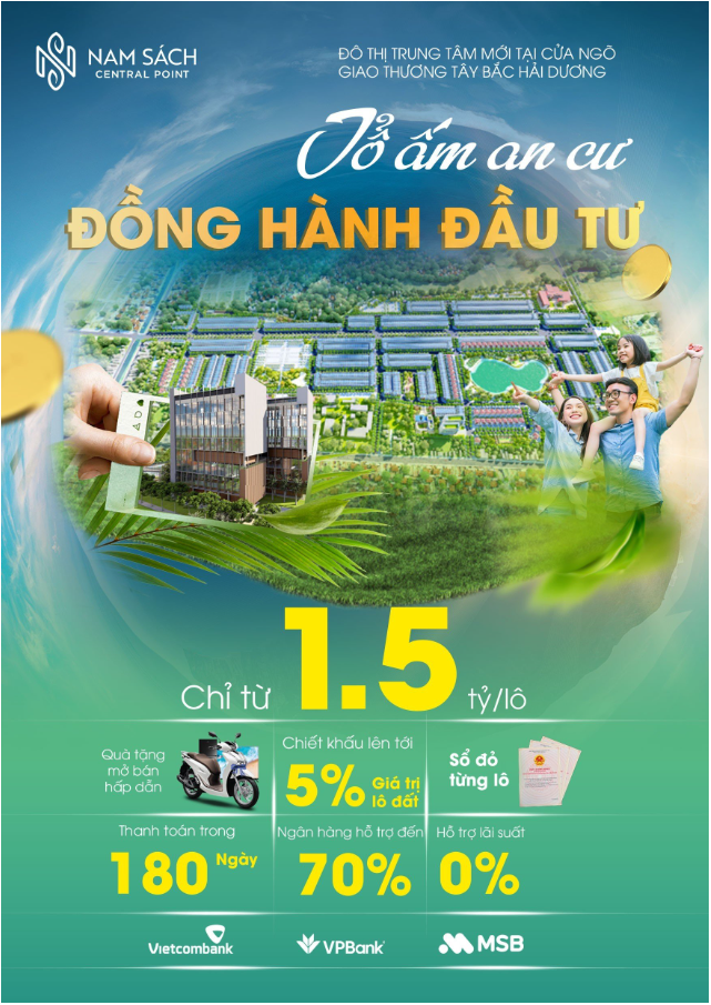 Ra mắt giỏ hàng mới, Nam Sách Central Point hút nhà đầu tư - Ảnh 3.