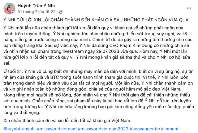 Hoa hậu Ý Nhi có động thái đầu tiên sau nhiều ngày im hơi lặng tiếng giữa loạt thị phi - Ảnh 3.