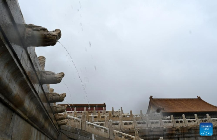 Tử Cấm Thành 'miễn nhiễm' với lũ lụt lịch sử tại Trung Quốc - Ảnh 3.