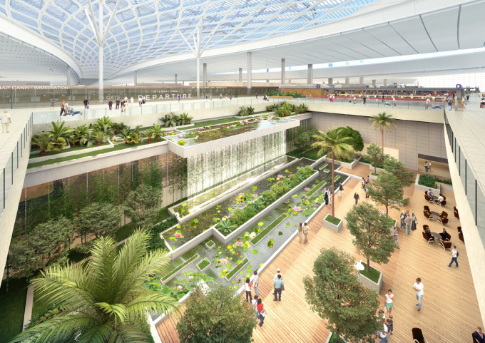 Soi thiết kế &quot;khủng&quot; 2 nhà ga 53.000 tỷ ở Sân bay Long Thành và Tân Sơn Nhất mới khởi công
 - Ảnh 11.