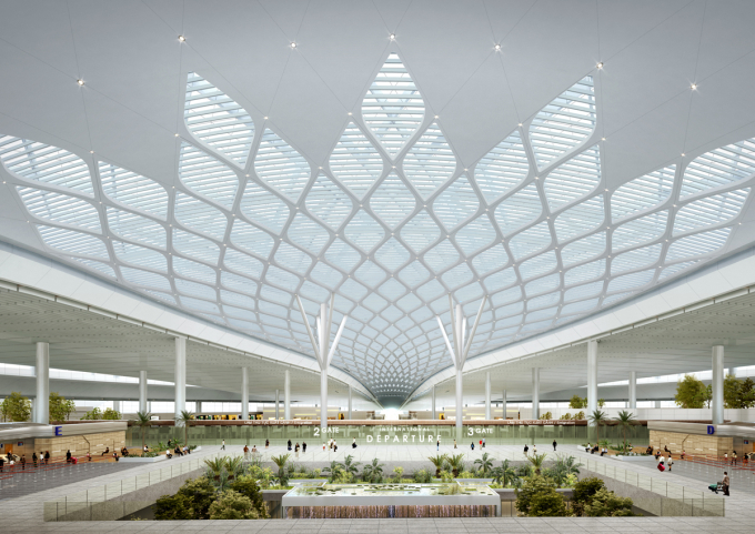 Soi thiết kế &quot;khủng&quot; 2 nhà ga 53.000 tỷ ở Sân bay Long Thành và Tân Sơn Nhất mới khởi công
 - Ảnh 4.