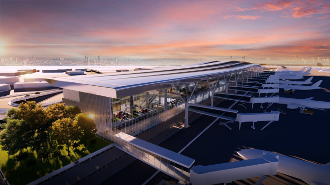 Soi thiết kế &quot;khủng&quot; 2 nhà ga 53.000 tỷ ở Sân bay Long Thành và Tân Sơn Nhất mới khởi công
 - Ảnh 17.