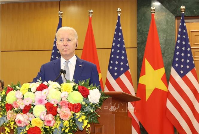 Việt Nam - Hoa Kỳ nâng tầm quan hệ Đối tác Chiến lược Toàn diện vì hòa bình, hợp tác, phát triển bền vững - Ảnh 2.
