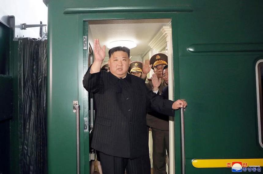 Nhà lãnh đạo Triều Tiên Kim Jong-un đã có mặt ở Nga - Ảnh 1.