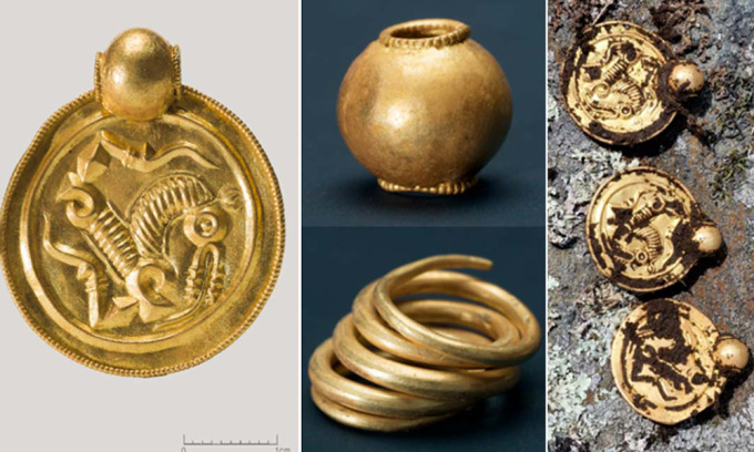 Đi tập thể dục, người đàn ông tìm được “báu vật” 1500 năm tuổi làm bằng vàng, đưa ra quyết định ít ai ngờ - Ảnh 2.