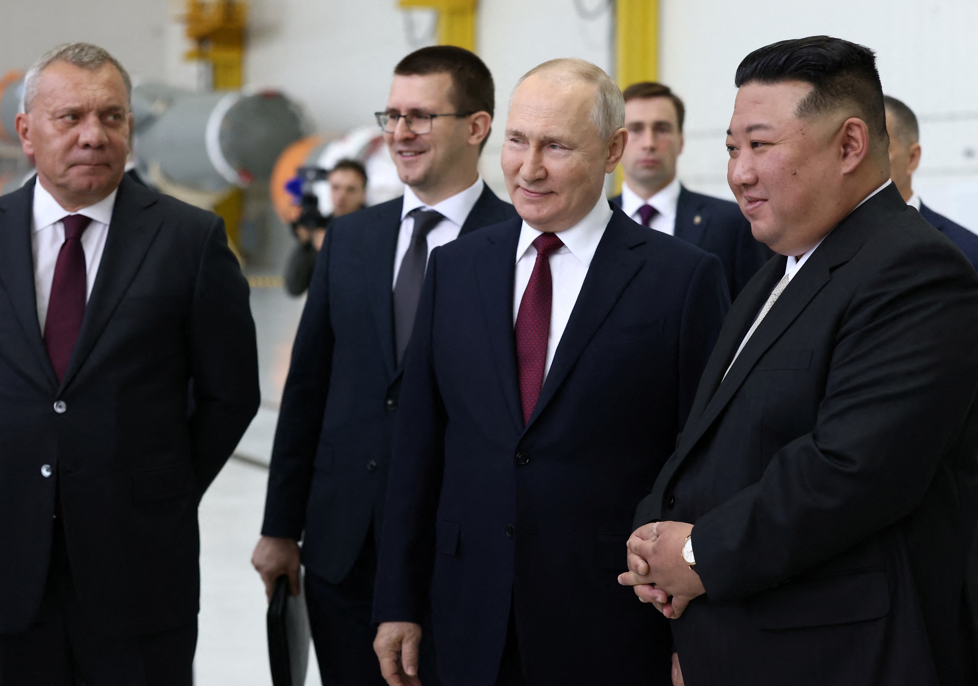 Tổng thống Nga tiếp đón nhà lãnh đạo Triều Tiên - Ảnh 2.