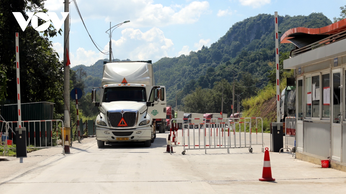 Các cửa khẩu Lạng Sơn thông quan ổn định hơn 1.000 xe mỗi ngày - Ảnh 1.