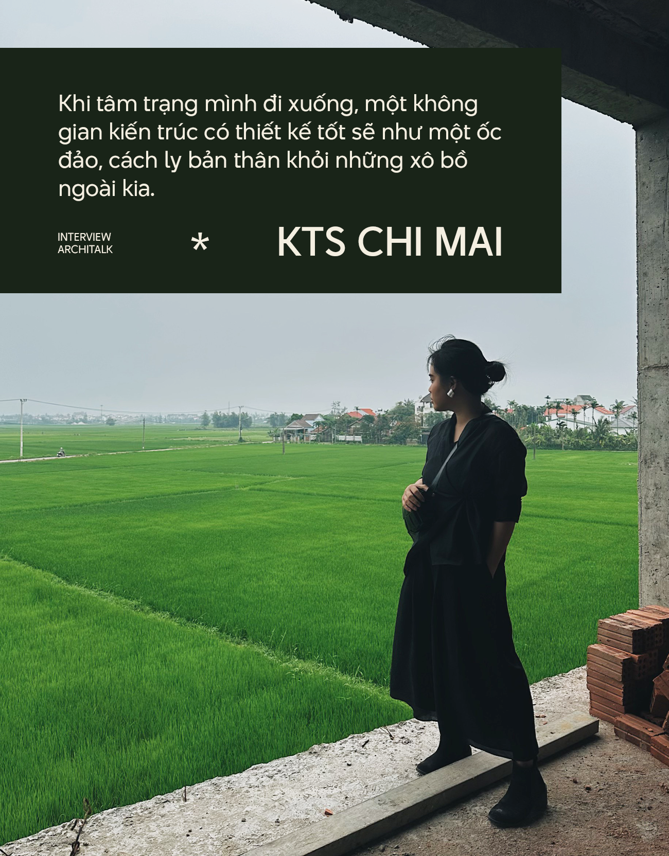 KTS Chi Mai: Đưa nét mơ màng của người xứ Huế vào thiết kế, thừa nhận chinh phục khách hàng ‘người thân’ là khó nhất! - Ảnh 4.