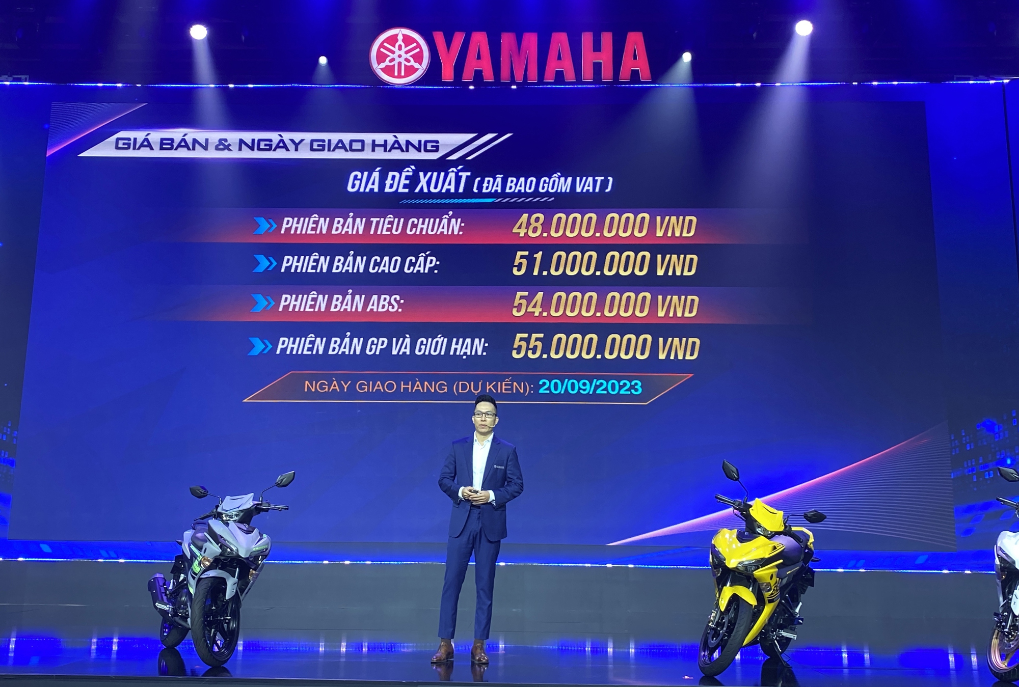Ra mắt Yamaha Exciter 2024: Giá cao nhất 55 triệu, thêm ABS, ít thay đổi - Ảnh 1.