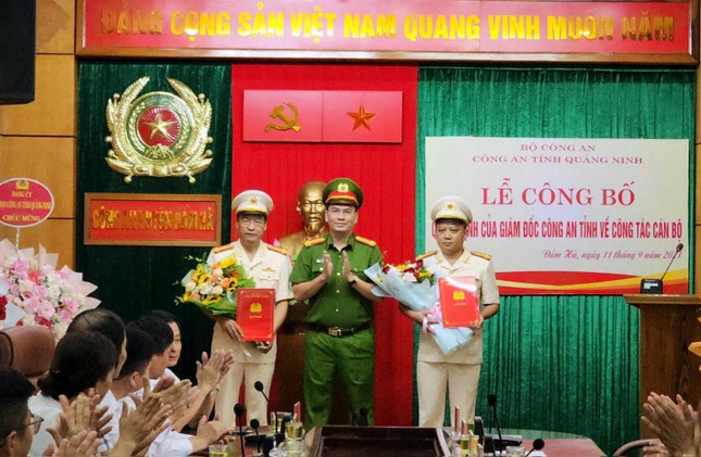 Thiếu tướng Đinh Văn Nơi điều động, bổ nhiệm 13 vị trí lãnh đạo Công an tỉnh Quảng Ninh - Ảnh 3.