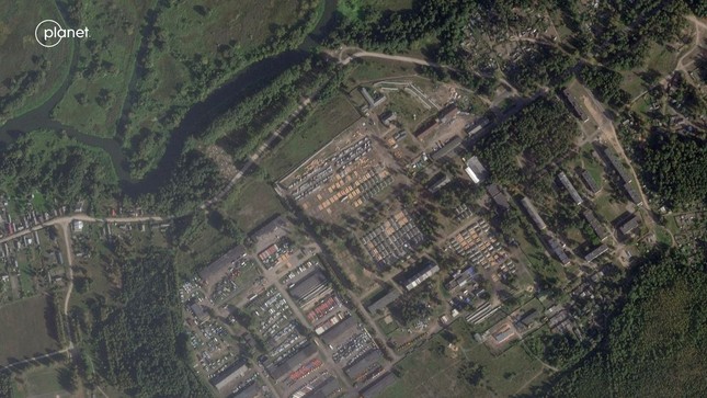 Ảnh vệ tinh cho thấy trại Wagner ở Belarus đang bị dỡ bỏ - Ảnh 2.