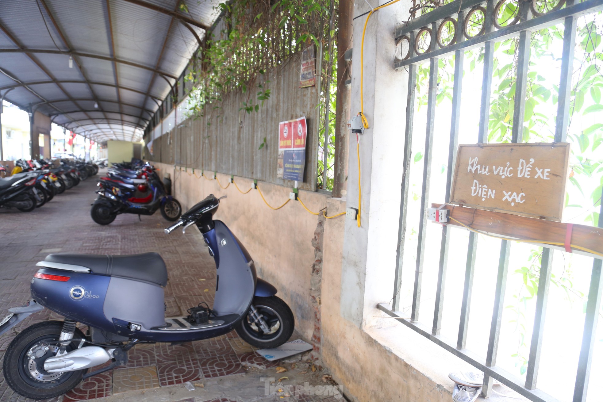 Nhiều chung cư ở Nghệ An bố trí điểm sạc xe điện riêng, có nơi cấm sạc qua đêm - Ảnh 5.
