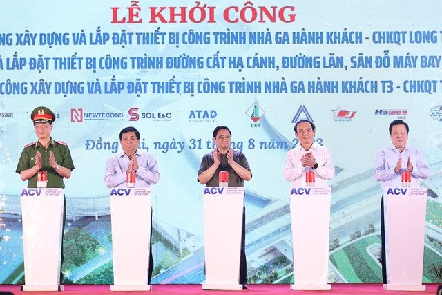 Phấn đấu vượt tiến độ 3 hạng mục quan trọng của sân bay Long Thành, Tân Sơn Nhất - Ảnh 2.