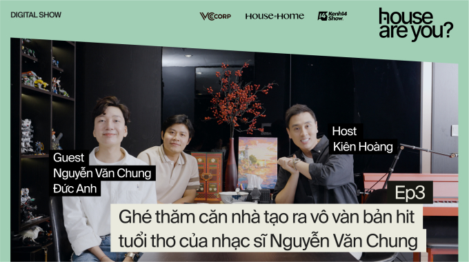 &quot;House Are You&quot; tập 3 thăm nhà 10 tỷ của nhạc sĩ Nguyễn Văn Chung: Nội thất tone đen sang chảnh, đồ trang trí có tiền cũng khó mua - Ảnh 7.