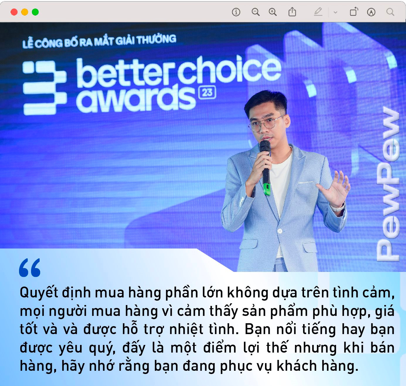 PewPew tiết lộ niềm vui lớn nhất khi livestream bán hàng trên Tiktok, và chuyện háo hức đồng hành cùng giải thưởng vì người tiêu dùng tầm quốc gia - Ảnh 2.