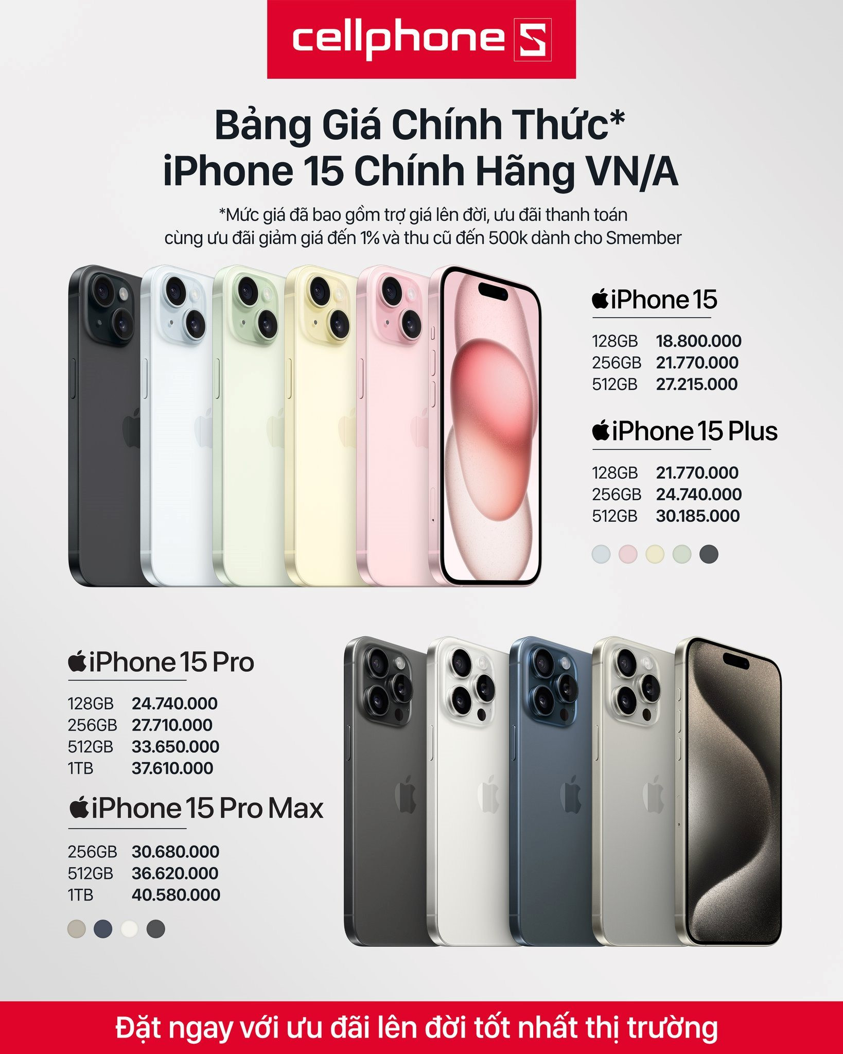 iPhone 15 series chính thức mở đặt trước, các hệ thống bán lẻ tại Việt Nam lại lao vào 'cuộc chiến giá rẻ' - Ảnh 3.
