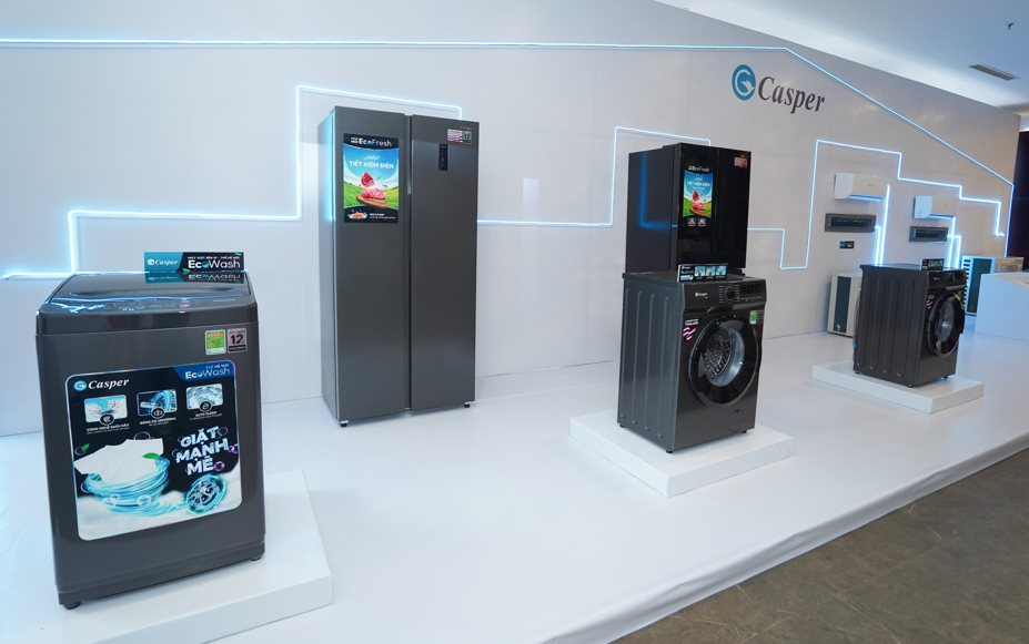 Casper ra mắt máy giặt và tủ lạnh với giá &quot;sốc&quot;, thị trường điện máy cuối năm thêm phần sôi động - Ảnh 1.