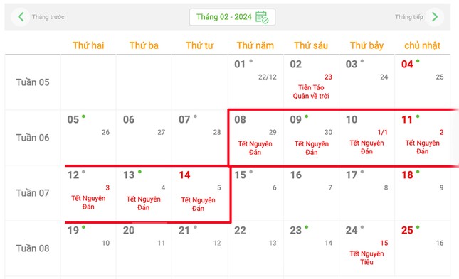 Lấy ý kiến nghỉ Tết Nguyên đán 7 ngày liên tục - Ảnh 1.