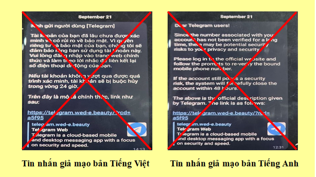 Công an chỉ cách bảo vệ tài khoản Telegram khỏi sự ‘nhòm ngó’ của đối tượng lừa đảo - Ảnh 2.