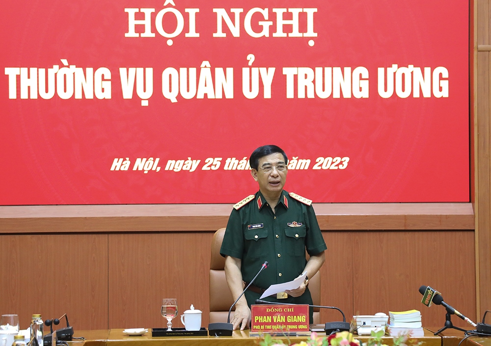 Thường vụ Quân ủy Trung ương xem xét kỷ luật cán bộ; sắp xếp các đơn vị sự nghiệp thuộc Bộ Quốc phòng - Ảnh 1.