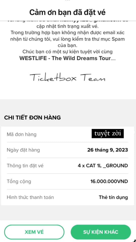 Mở bán vé concert Westlife tại Việt Nam: Website gặp lỗi nhưng vẫn sold-out toàn bộ khu vực khán đài - Ảnh 6.