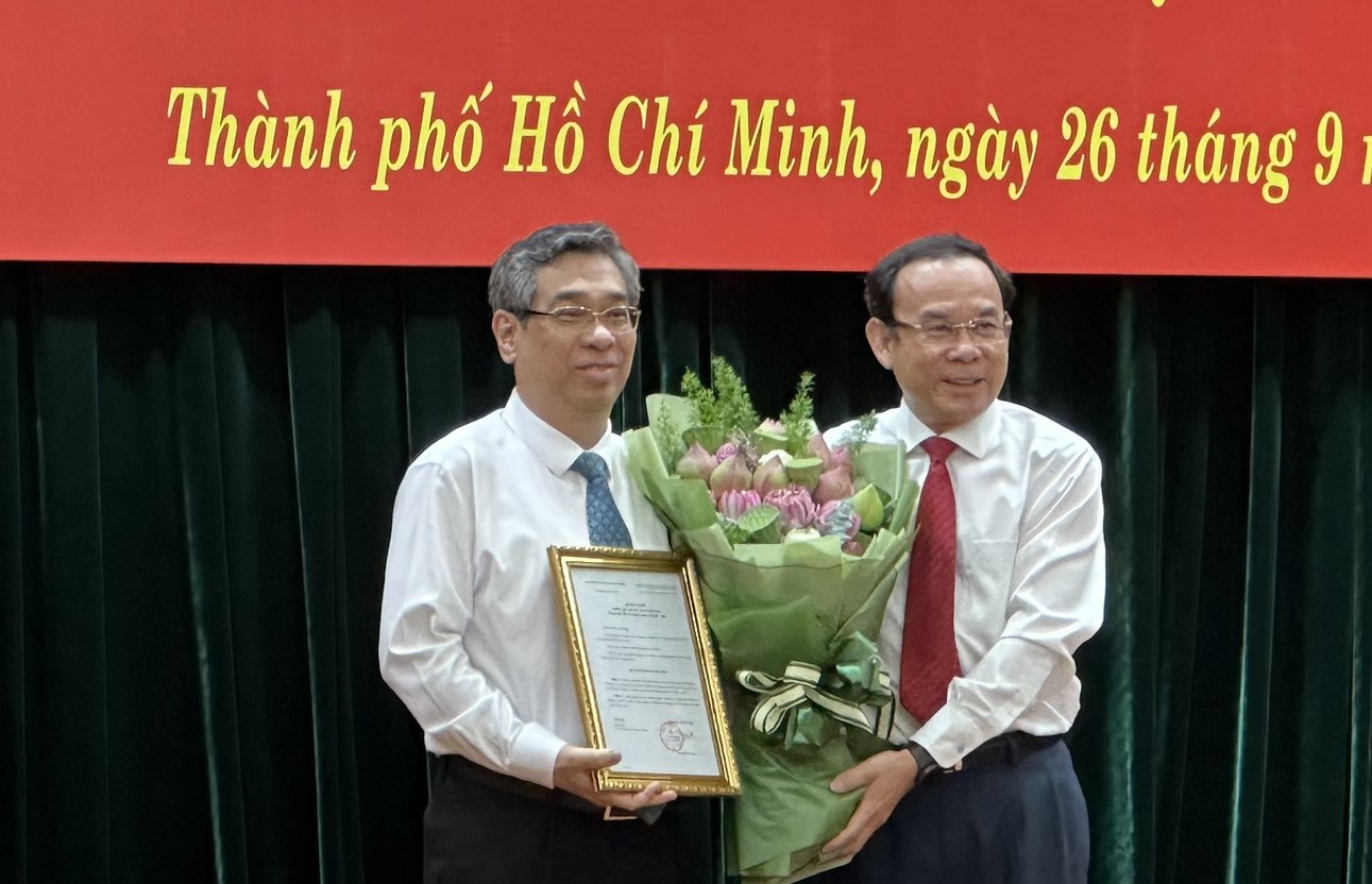 Ông Nguyễn Phước Lộc giữ chức Phó Bí thư Thành ủy TP HCM - Ảnh 1.