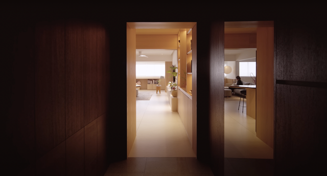 Nhà thiết kế nội thất lột xác căn hộ 152m2, chọn màu sắc giữa các không gian đầy ấn tượng - Ảnh 1.