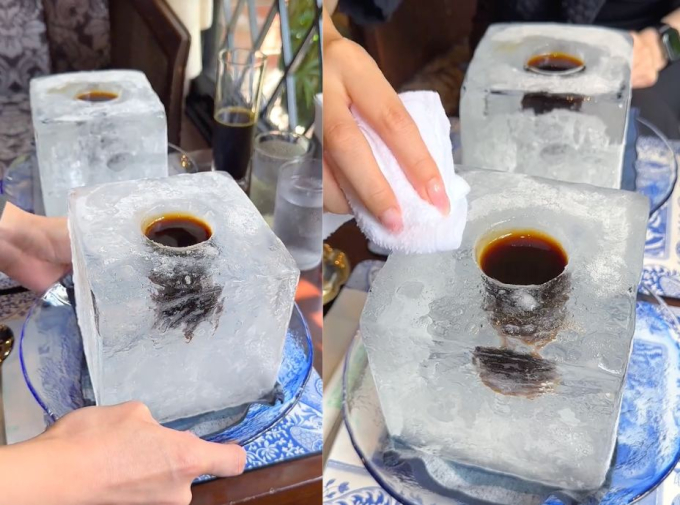 Hai món độc lạ được giới trẻ Châu Á săn lùng nhất hiện nay: mì làm từ sợi cá hồi, cà phê uống bằng đá tảng - Ảnh 4.