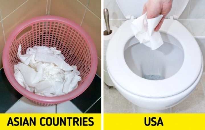 Những điều kỳ lạ ở nhà vệ sinh tại các nước trên thế giới - Ảnh 1.