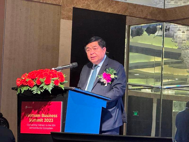 Bộ trưởng Bộ KH&ĐT chỉ ra 5 yếu tố chính giúp Việt Nam phát triển hệ sinh thái ngành công nghiệp bán dẫn - Ảnh 1.