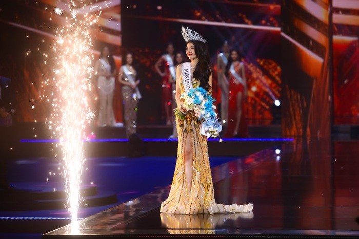 Bùi Quỳnh Hoa chính thức đăng quang Miss Universe Vietnam 2023 - Ảnh 4.