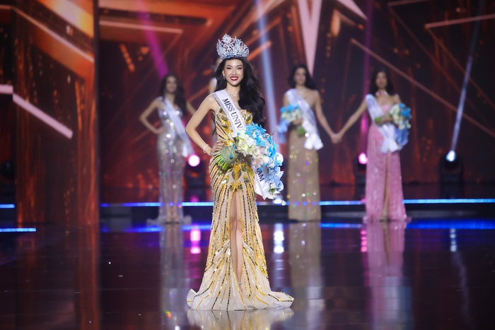 Bùi Quỳnh Hoa chính thức đăng quang Miss Universe Vietnam 2023 - Ảnh 3.