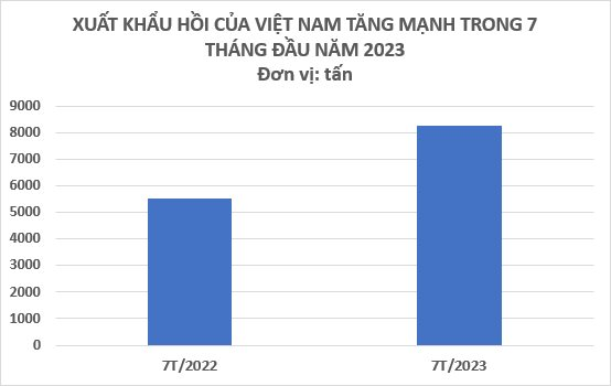 Vietnam has a rare and valuable agricultural product that few countries have: exports from the USA, China and India, which are extremely popular despite the high price, increased sharply in the first seven months of the year - photo 2.