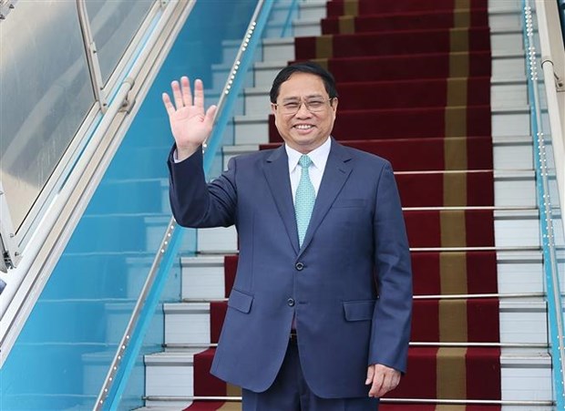 Thủ tướng Phạm Minh Chính lên đường dự Hội nghị cấp cao ASEAN 43 - Ảnh 1.