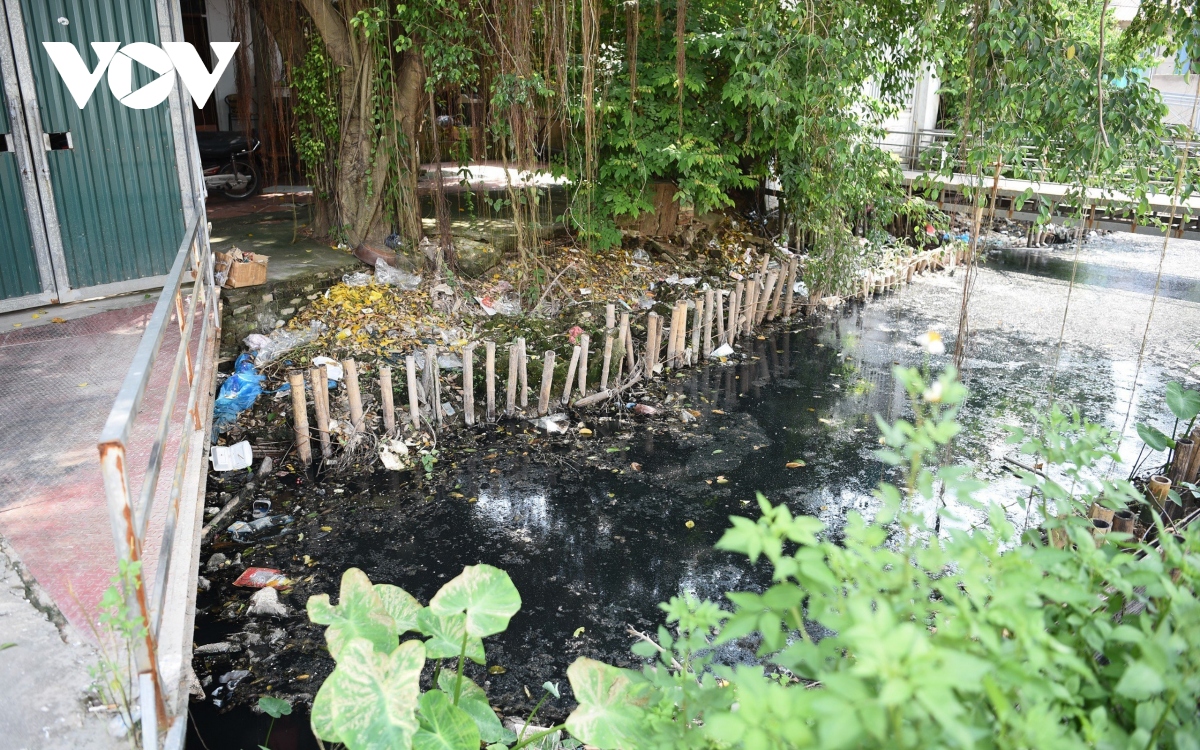 Nguồn nước ô nhiễm, rác thải bủa vây “điểm nóng” sốt xuất huyết của Hà Nội - Ảnh 20.