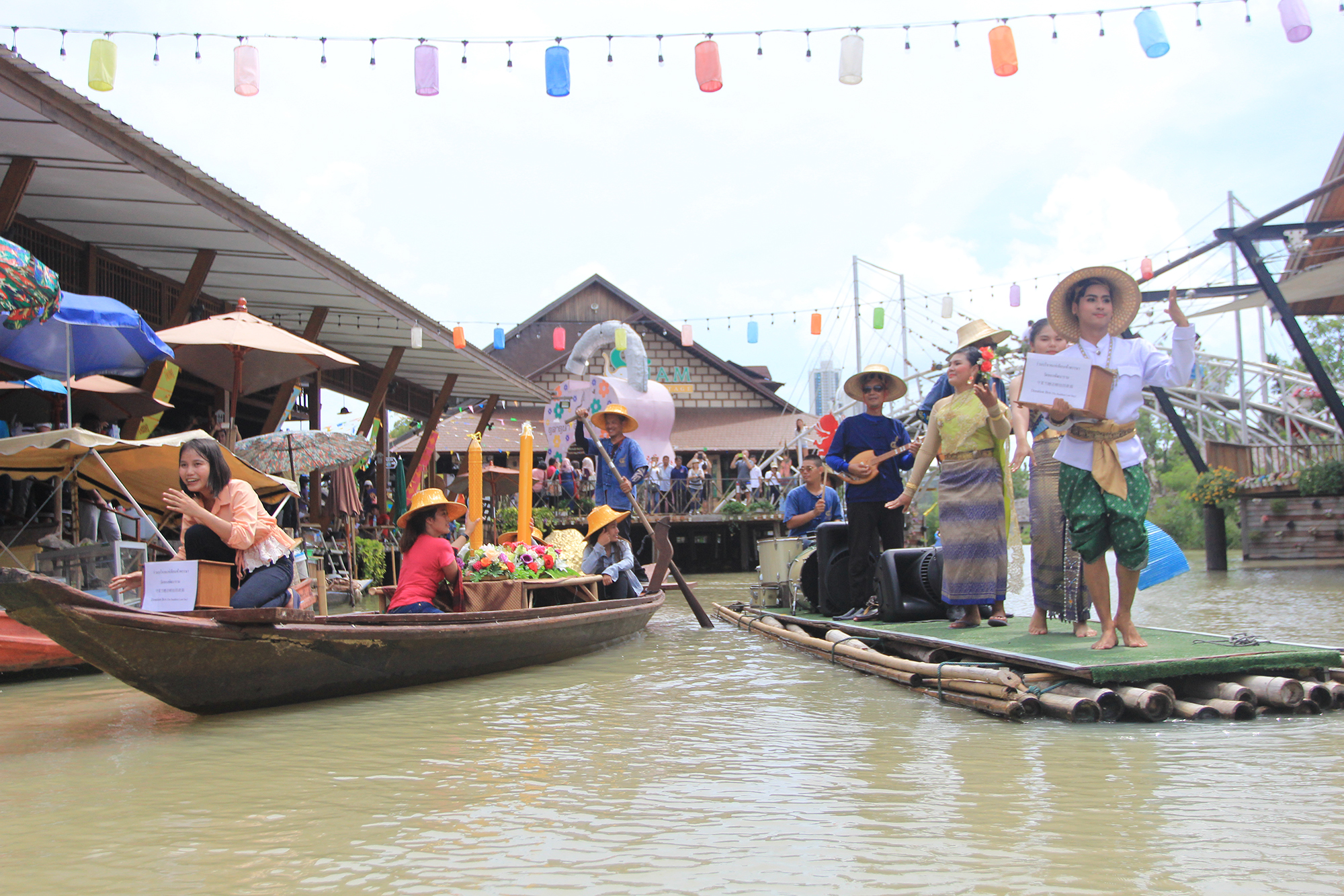 Chùm ảnh: Chợ nổi Pattaya trước khi gặp hỏa hoạn kinh hoàng - Ảnh 6.