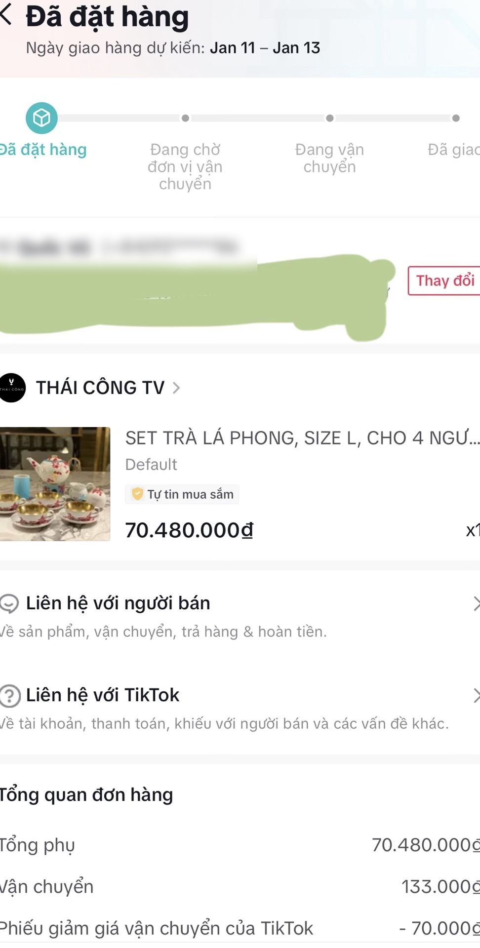 Chồng Đoàn Di Băng săn sale trên livestream Thái Công "chốt đơn" món đồ 70 triệu, nhìn mã giảm giá mà "cười ngất"- Ảnh 6.