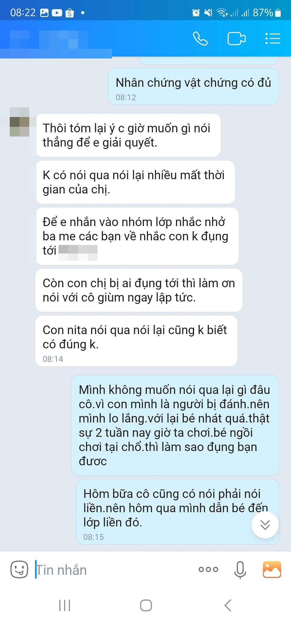 Xôn xao vụ phụ huynh xin cho con nghỉ học vì gãy tay, cô giáo nhắn: Không ưng lớp này thì xin chuyển lớp khác?- Ảnh 3.