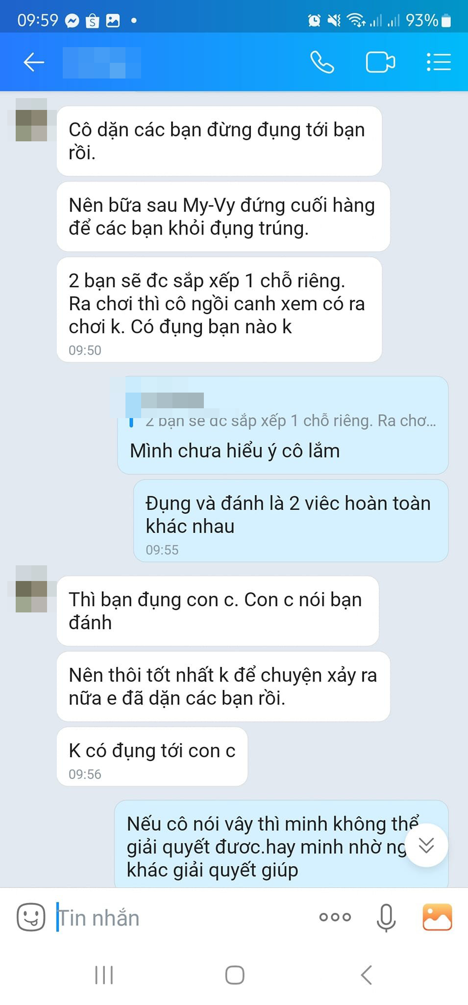 Xôn xao vụ phụ huynh xin cho con nghỉ học vì gãy tay, cô giáo nhắn: Không ưng lớp này thì xin chuyển lớp khác?- Ảnh 4.