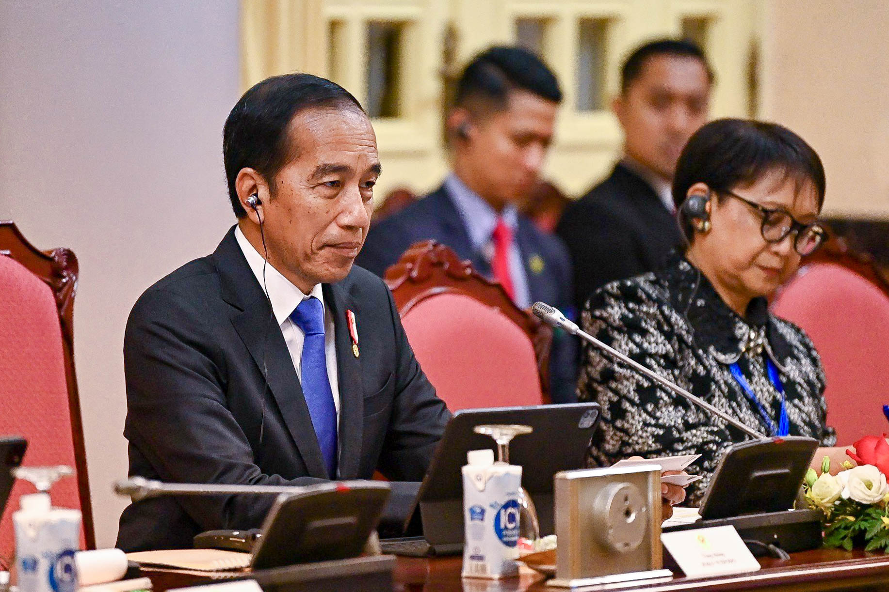 Chủ tịch nước Võ Văn Thưởng chủ trì lễ đón Tổng thống Indonesia Joko Widodo- Ảnh 13.