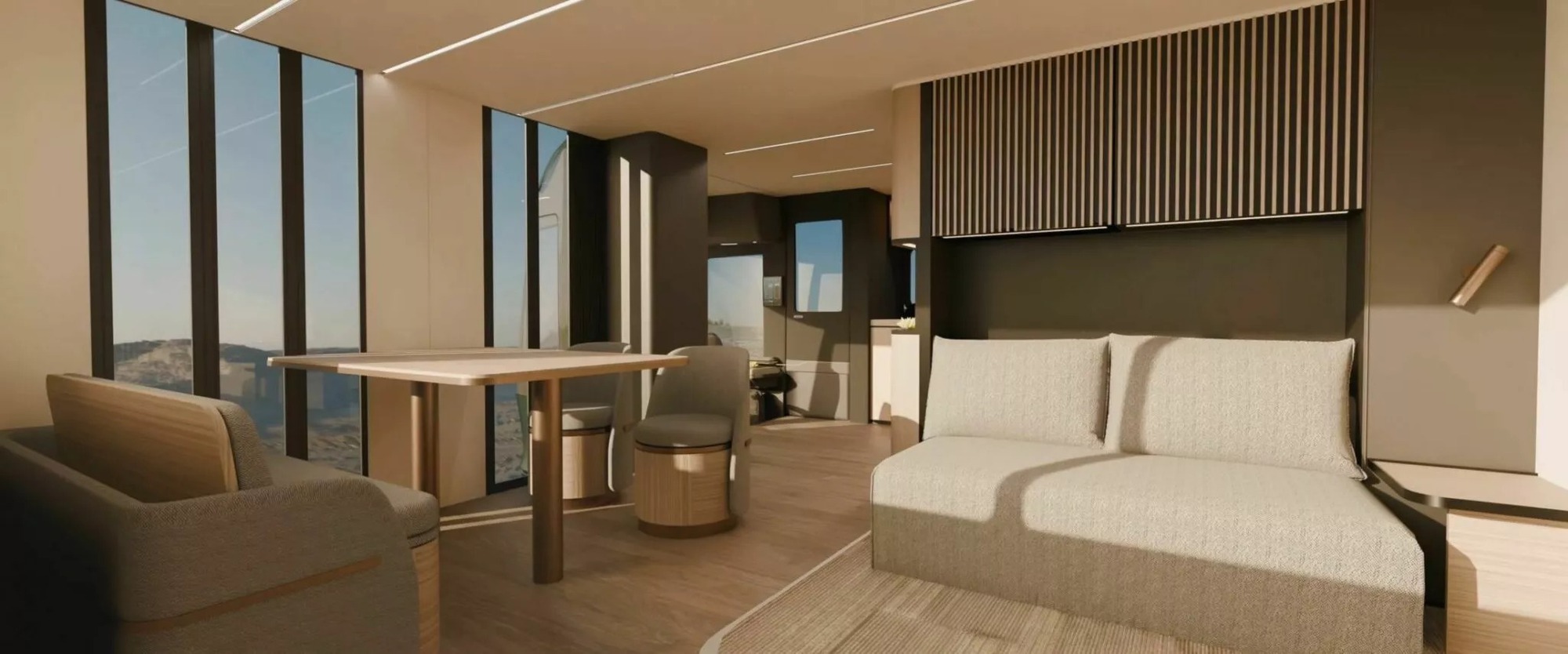 Hãng Ý thiết kế xe cho VinFast hé lộ xe mới có nội thất như chung cư: Đủ các phòng cơ bản với phong cách sang xịn - Ảnh 13.