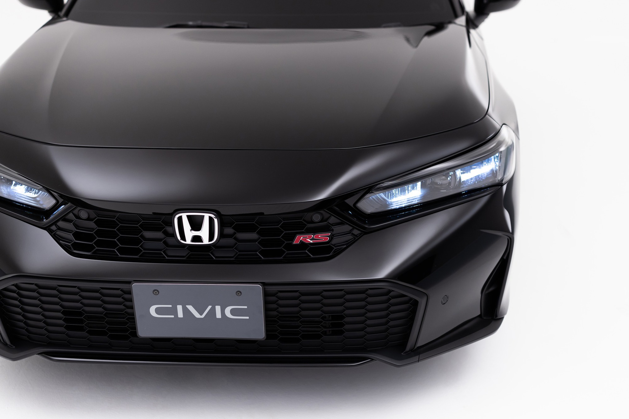 Honda Civic RS 2024 lộ diện chính thức: Mặt trước hầm hố như Type R, có thể mạnh hơn 200 mã lực, cạnh tranh Elantra N Line - Ảnh 5.