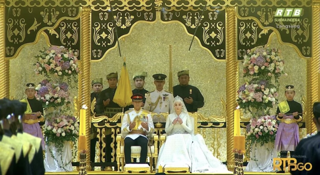 Nàng dâu Hoàng gia Brunei đẹp yêu kiều cùng mẫu váy cưới tinh tế trong đám cưới cổ tích- Ảnh 3.