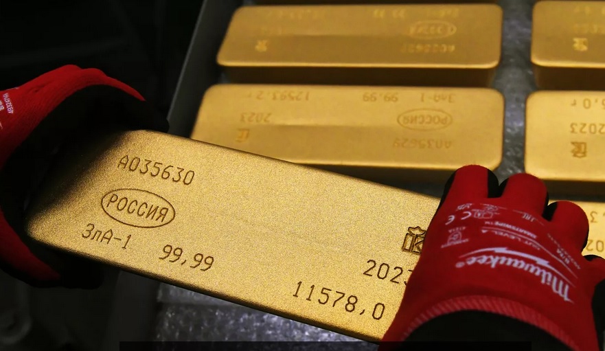 Lượng vàng dự trữ của Nga nhiều kỷ lục - Ảnh 1.