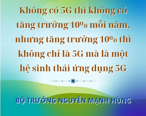 Bộ trưởng Nguyễn Mạnh Hùng: Viettel hãy lập kế hoạch phủ sóng 5G toàn quốc ngay trong năm 2024 - Ảnh 3.