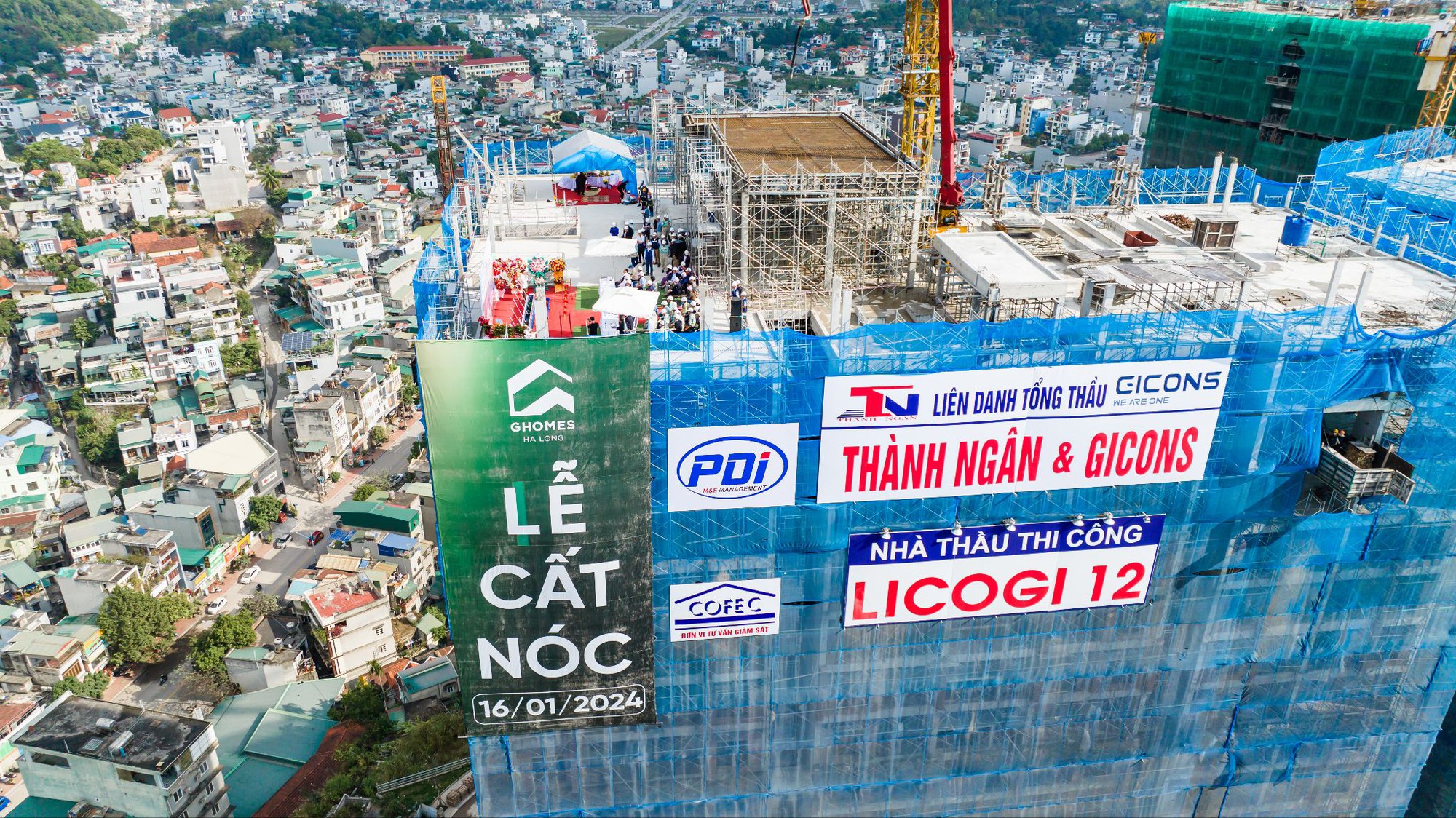 Dự án nhà ở xã hội tiêu chuẩn quốc tế tại Quảng Ninh chính thức cất nóc - Ảnh 2.